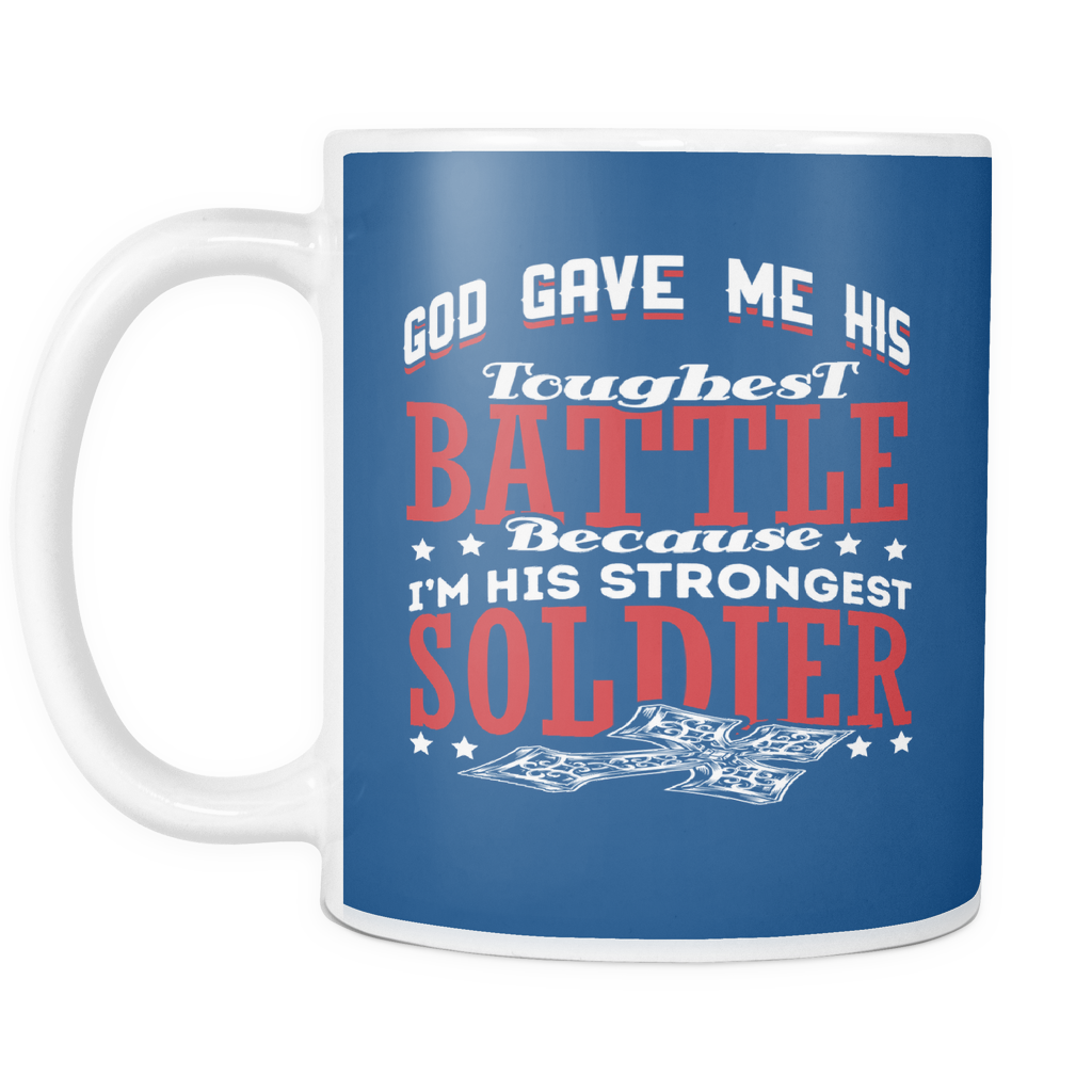 God Toughest Battle Mug