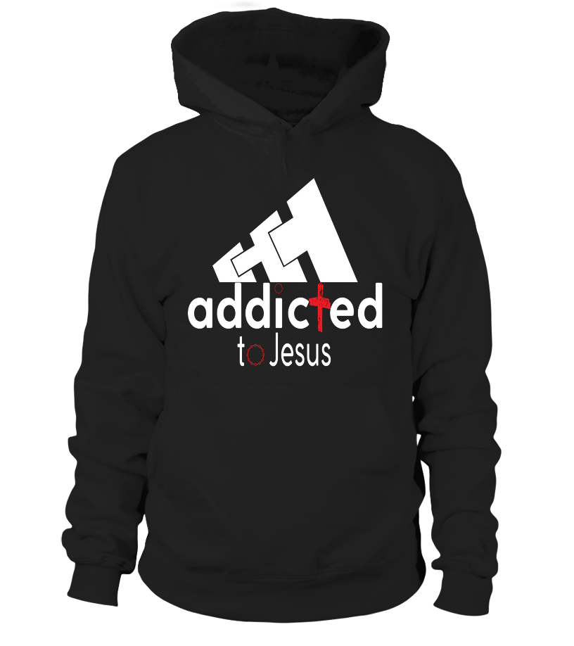 Cross Addicted To Jesus Hoodie
