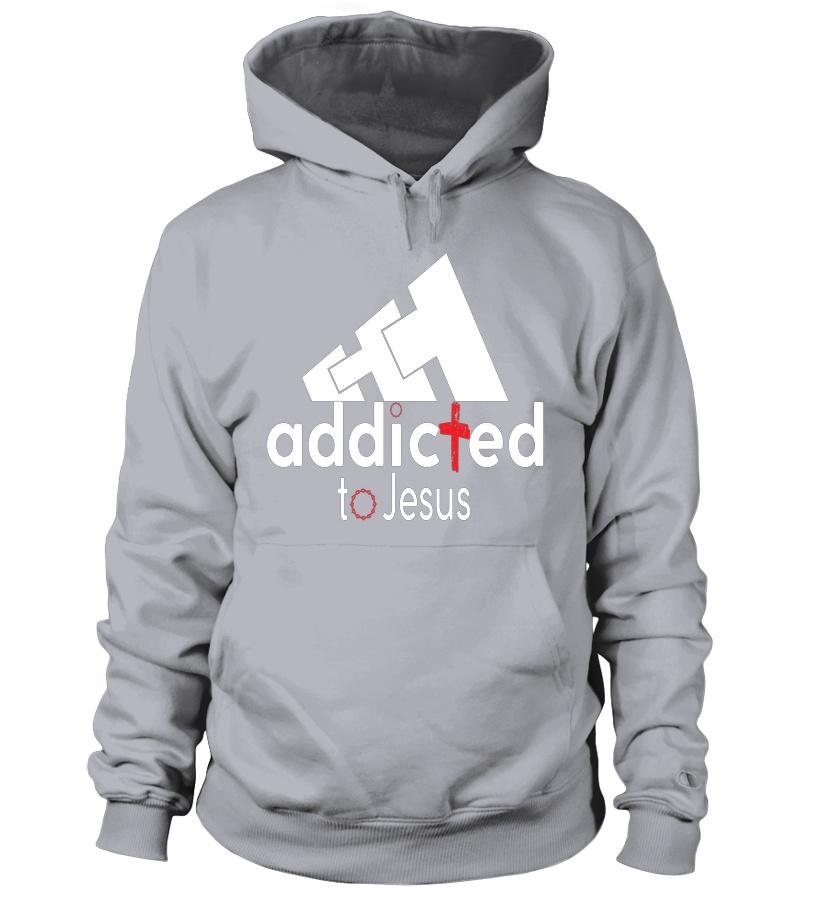 Cross Addicted To Jesus Hoodie