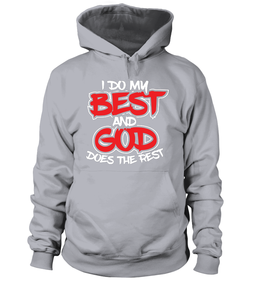 Find Comfort in Faith with Our 'God Does The Rest' Hoodie