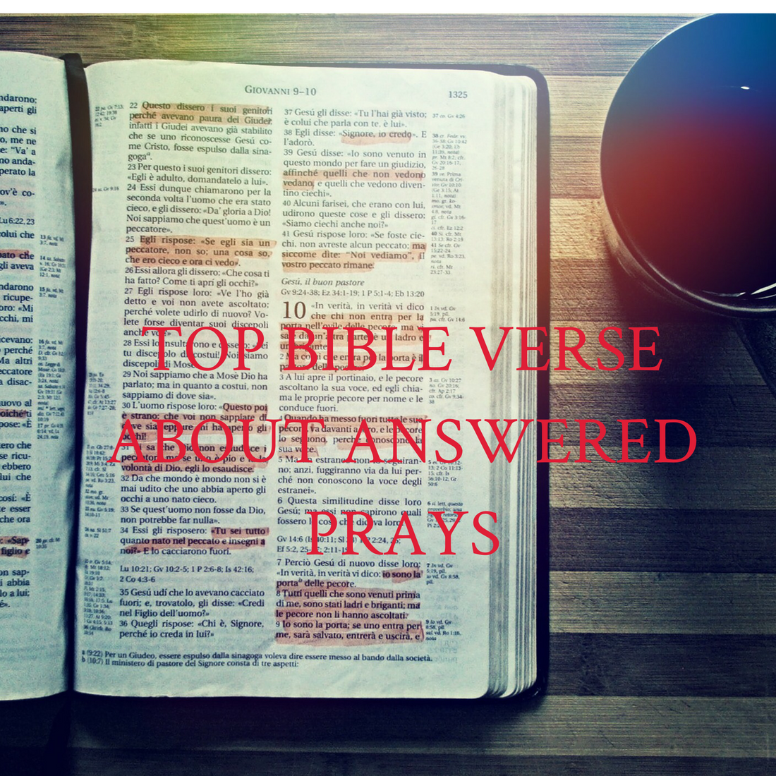 TOP BIBLE VERSES ABOUT ANSWERED PRAYERS