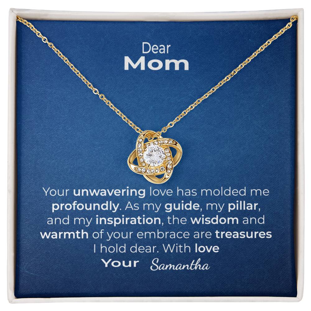 To my mom your unwavering love