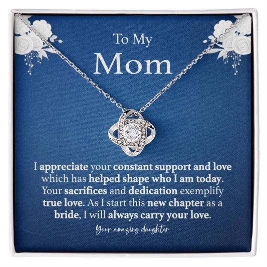 Thank you Mom for your constant support