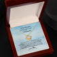 To My Beautiful Daughter Anchor of Faith Necklace Sky_blue