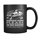 Sleeping Nurse Mug