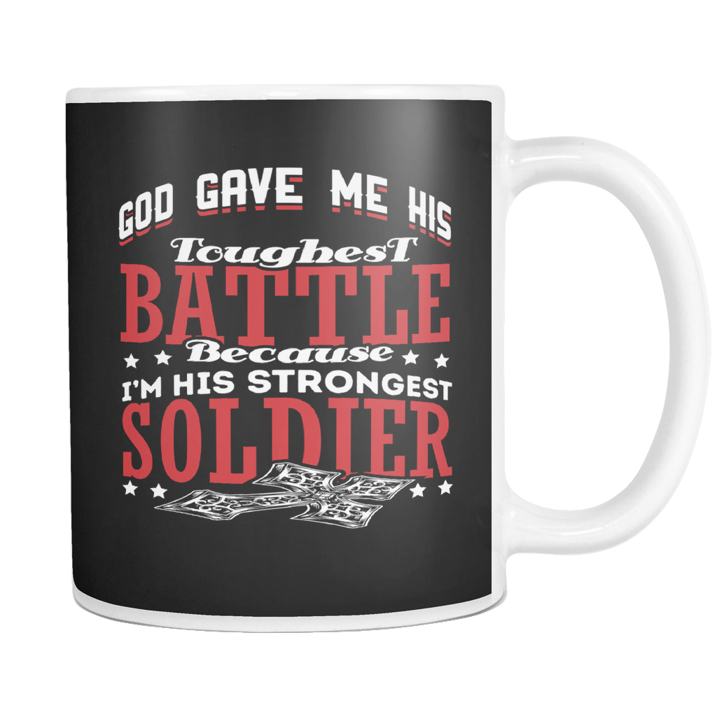 God Toughest Battle Mug